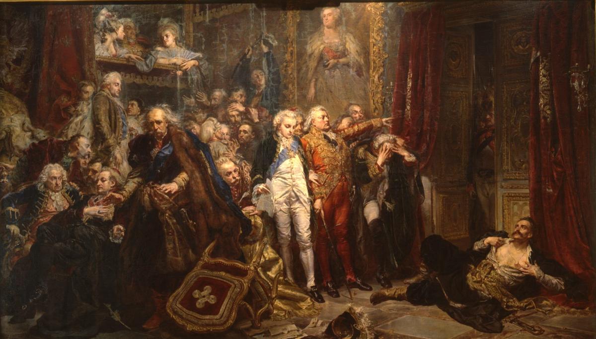 1772 Vertrag von Stankt Petersburg erste Teilung Polens